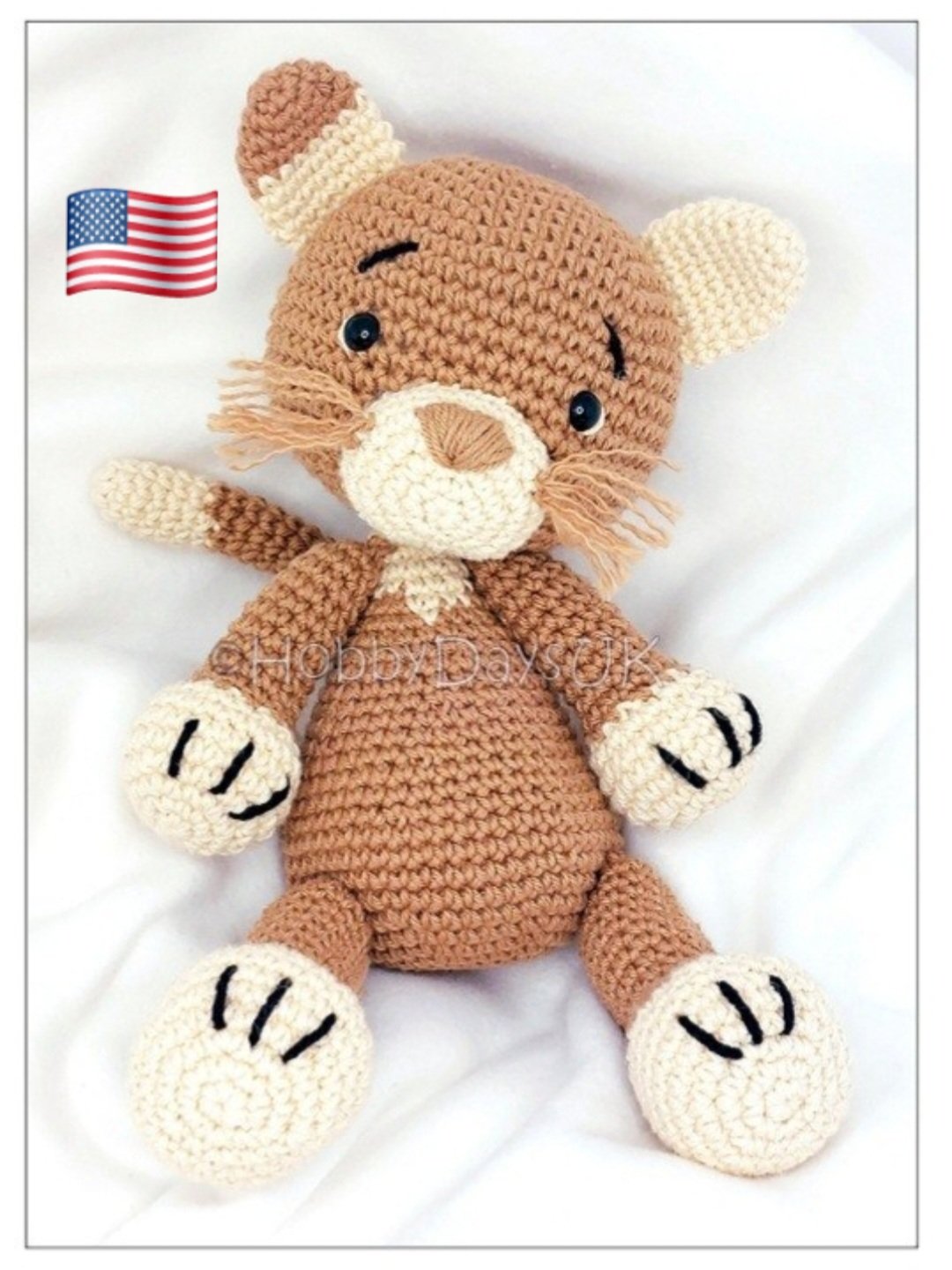 USA Pattern - Amigurumi Crochet Cat product image (1)