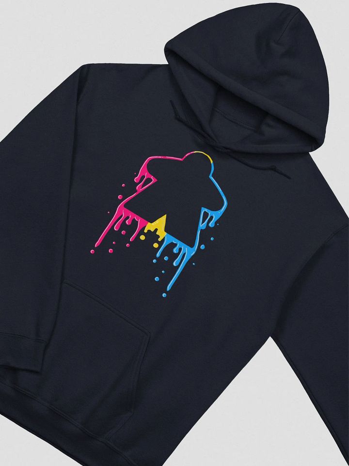 Drippy Pan Pride Meeple Hoodie product image (1)