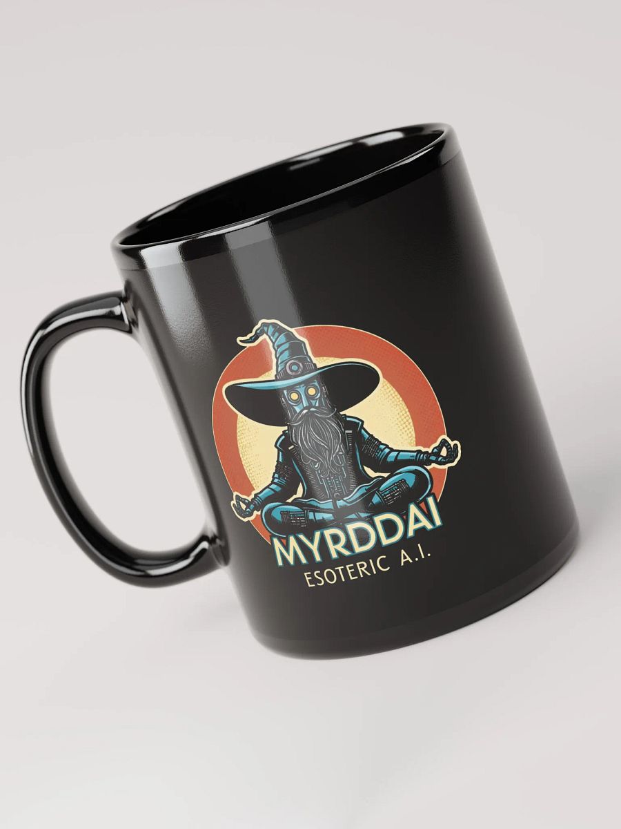 MYRDDAI: Esoteric A.I. Black Glossy Mug product image (6)