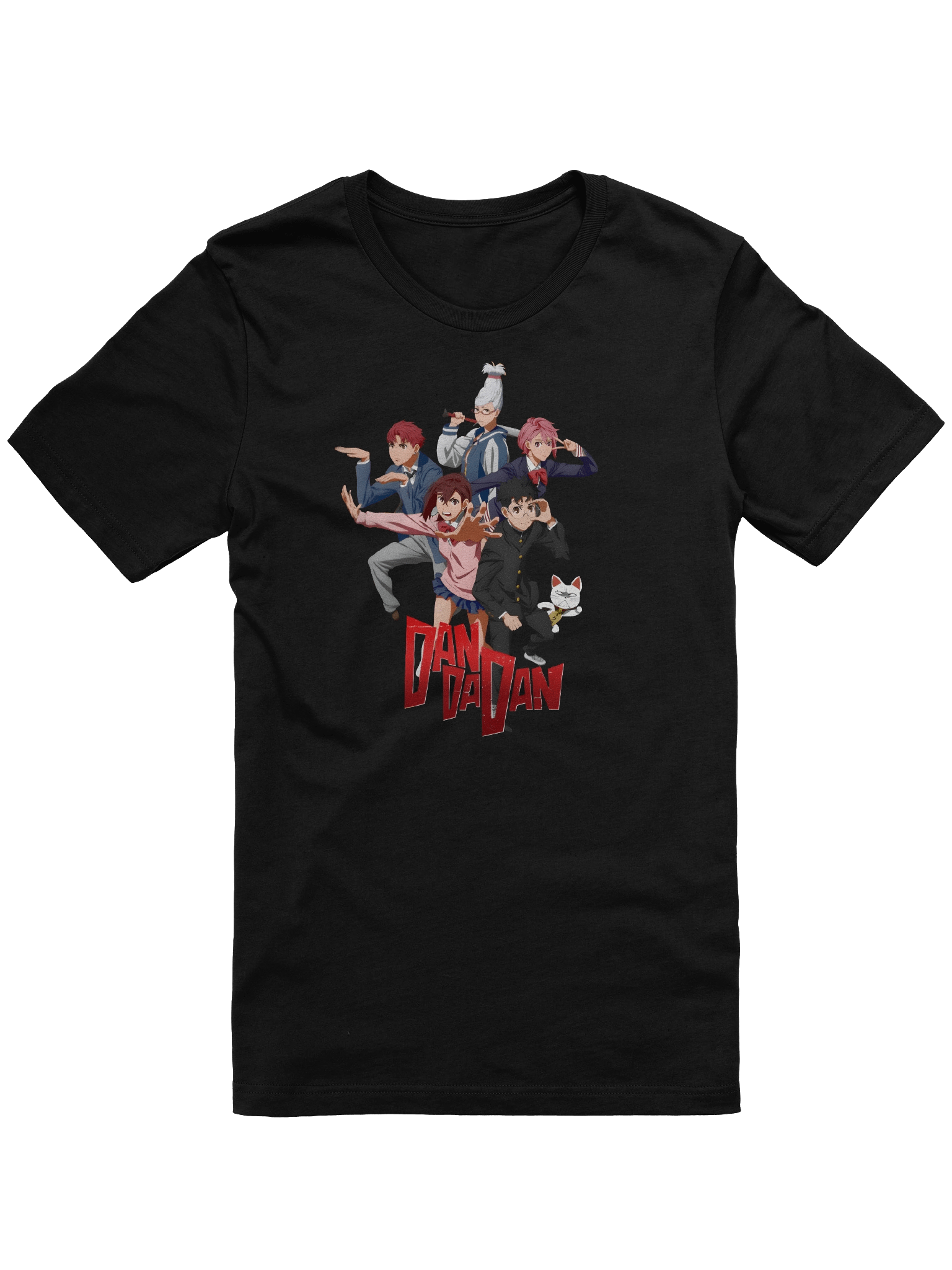 Dandadan T-Shirt – Full Crew Pose Anime Tee product image (1)