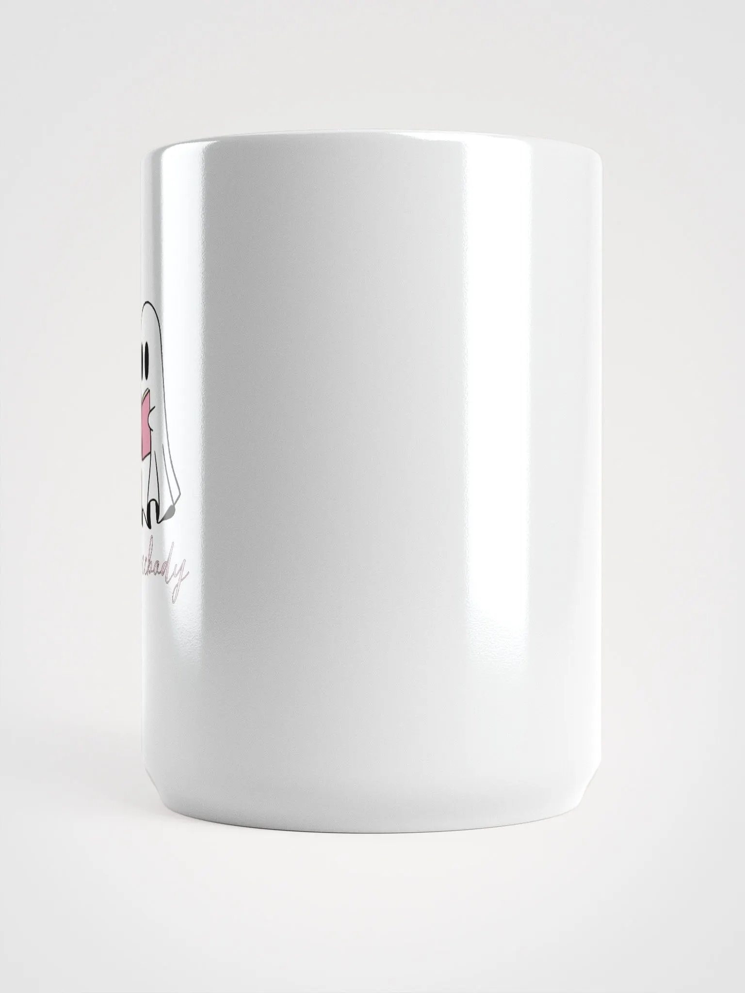 Homebody Ghost White Glossy Mug product image (5)
