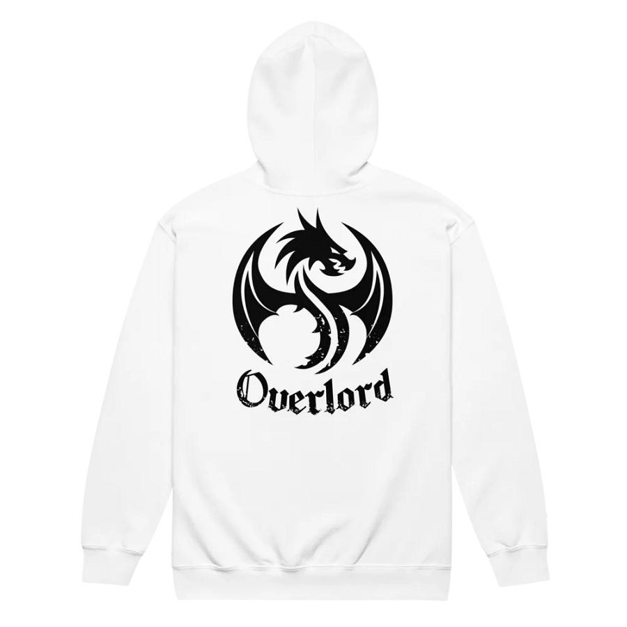 Overlord Heavy Blend Zip Hoodie (Black) product image (7)