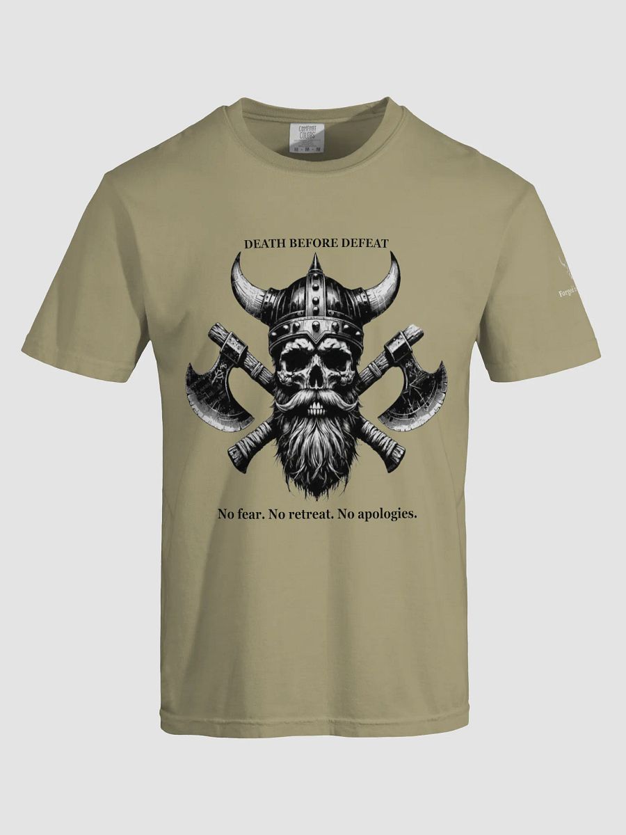 Death Before Defeat Forged In Valhalla T-Shirt product image (1)