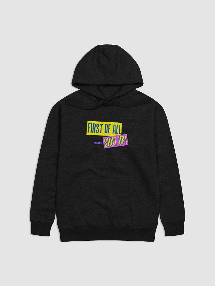 First of all ... product image (2)