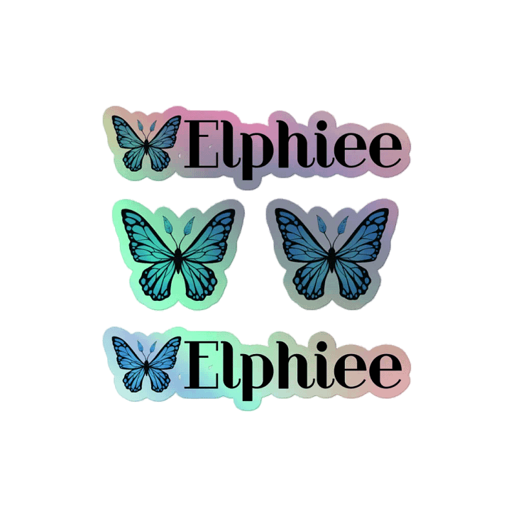 Elphiee Holographic Sticker product image (2)