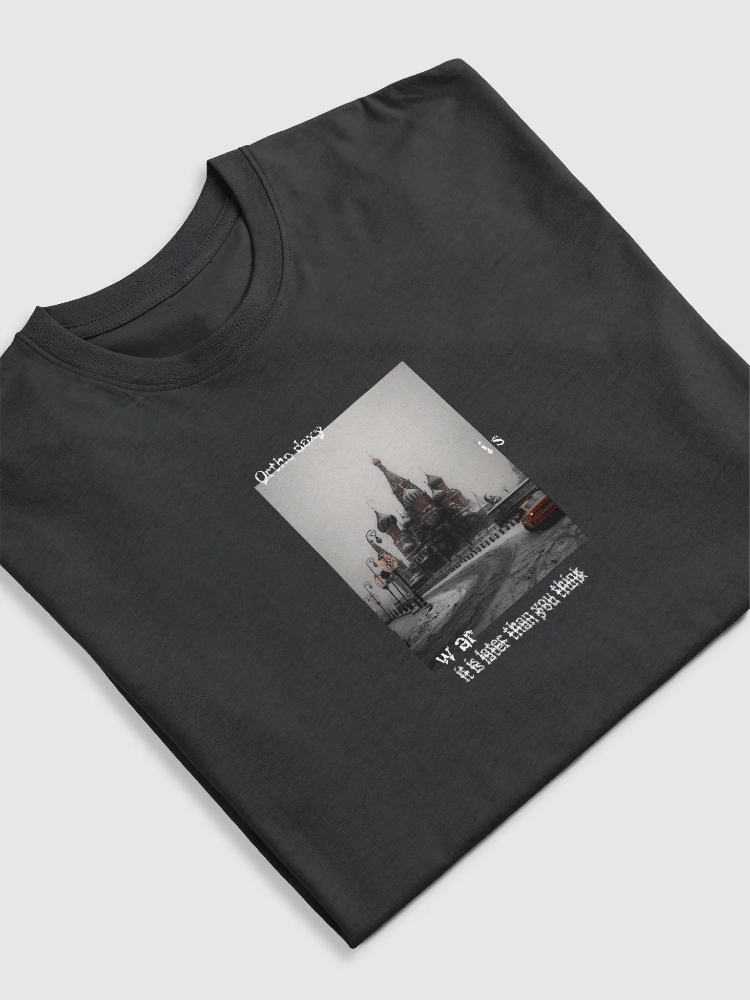 Orthodoxy Is War Oversized Tee II product image (2)