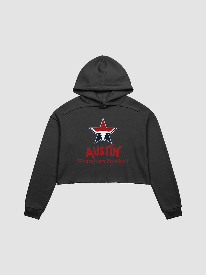 Austin Wranglers Women's Crop Hoodie by Canvas product image (1)