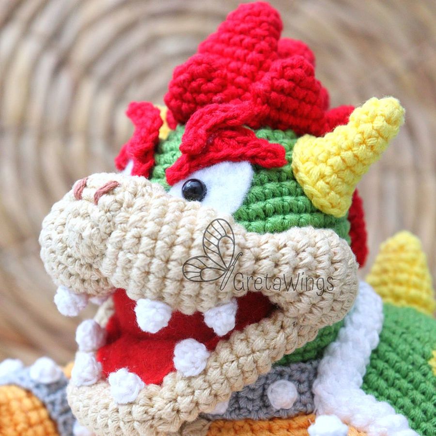 Bowser Amigurumis Pattern (digital download) product image (8)