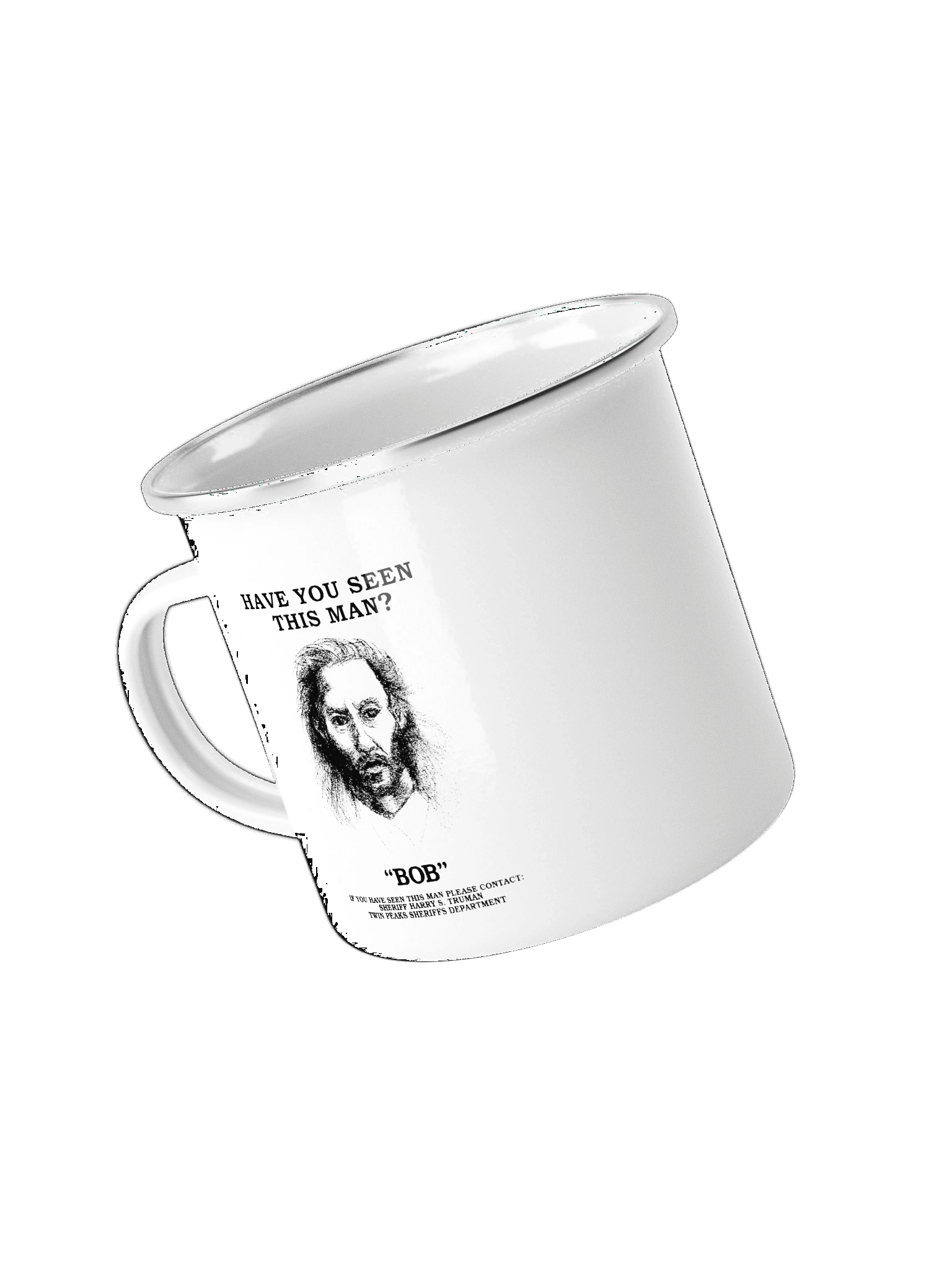 HAVE YOU SEEN THIS MAN ENAMEL MUG product image (4)