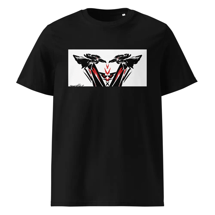 RAVENS EcoOrganic Cotton Unisex Tshirt by Song in the Wind product image (1)