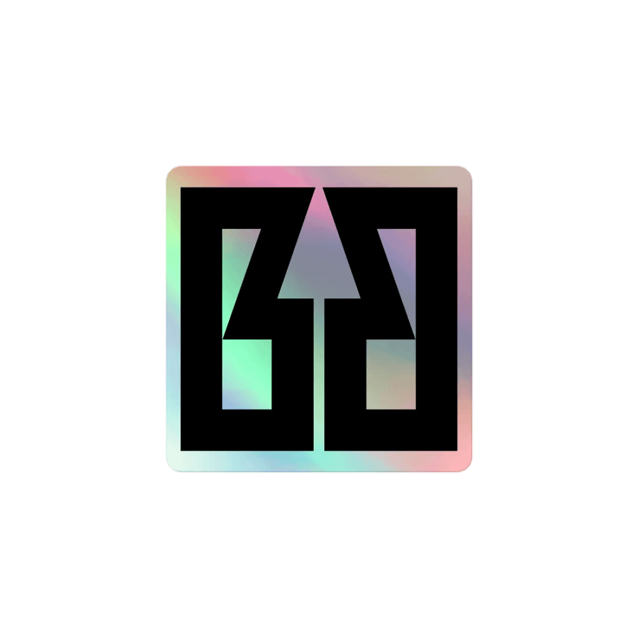 BB Logo Holo Sticker product image (1)