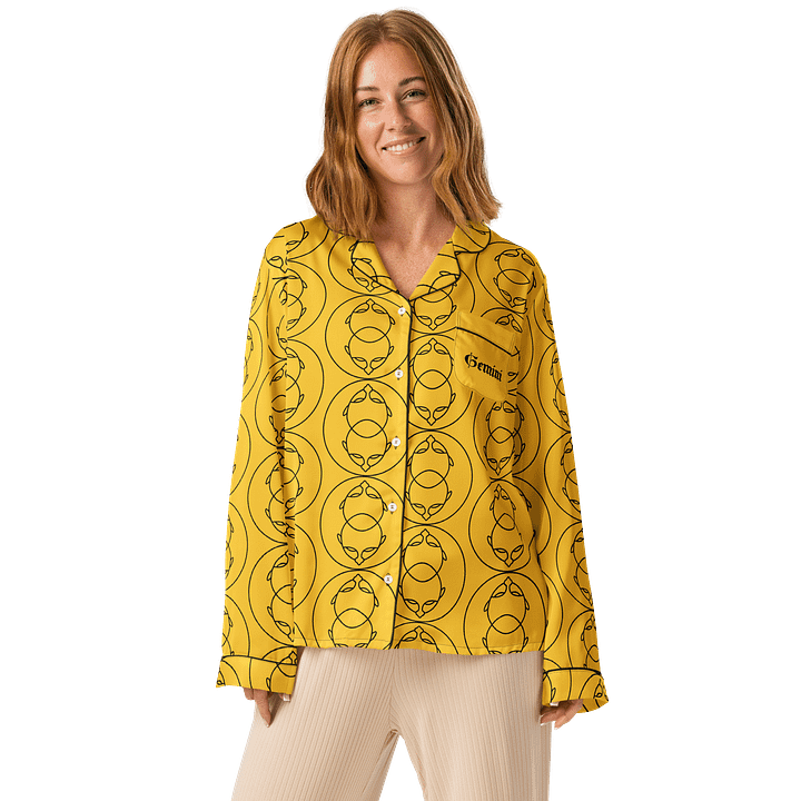 Looped Gemini Women's Pajama Top product image (1)