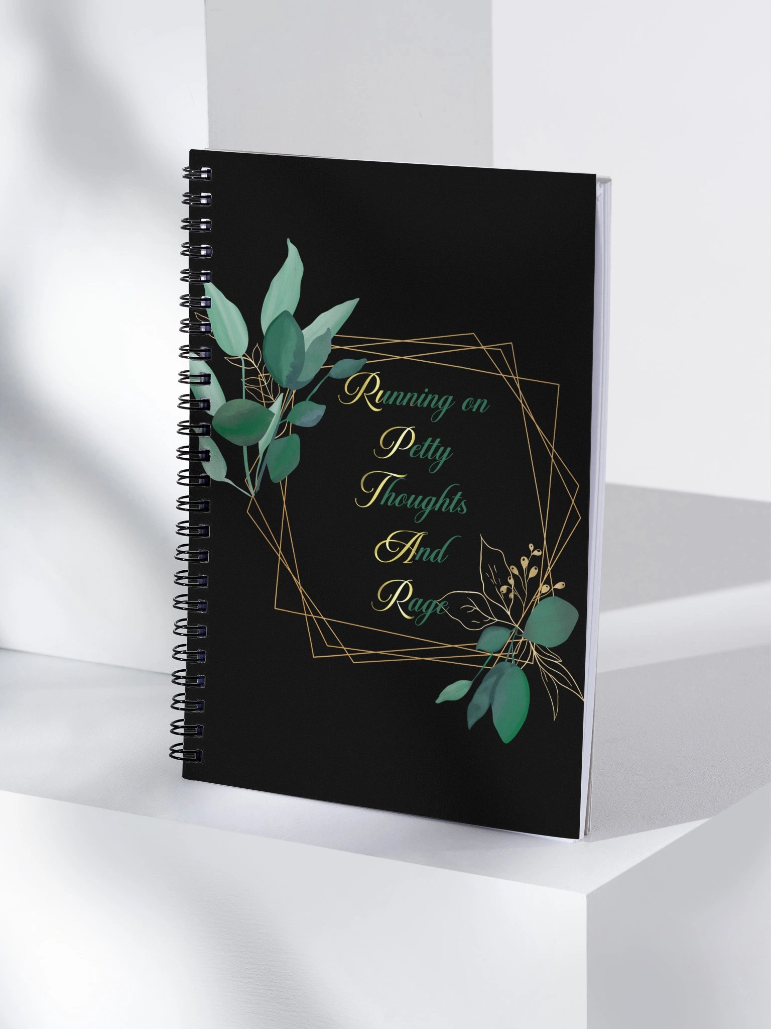 Running on Petty Thoughts Notebook product image (4)