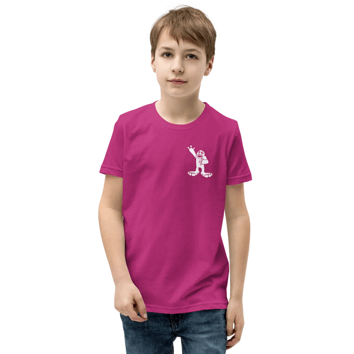 Youth Mammott Character (White on Dark) Tee product image (2)