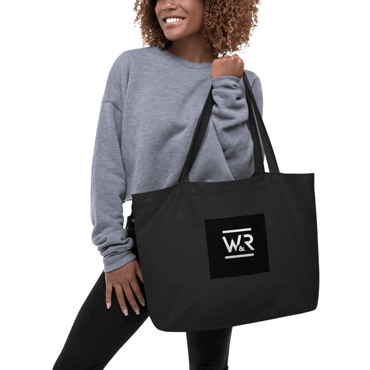 Eco-Friendly W&R Logo Organic Tote product image (1)