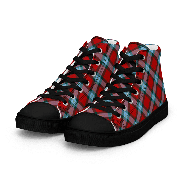 MacLaine Tartan Men's High Top Shoes product image (2)
