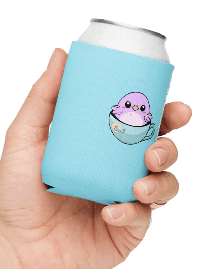Swit Finch Logo | Coozie Can Cooler product image (1)