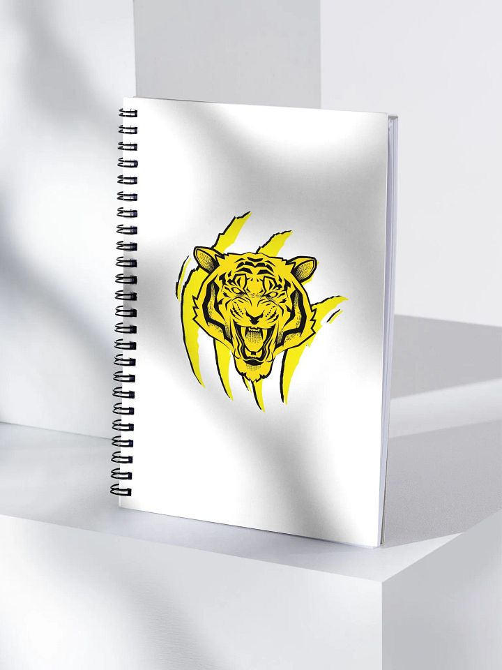 Cuaderno espiral con diseño de tigre rugiente product image (1)