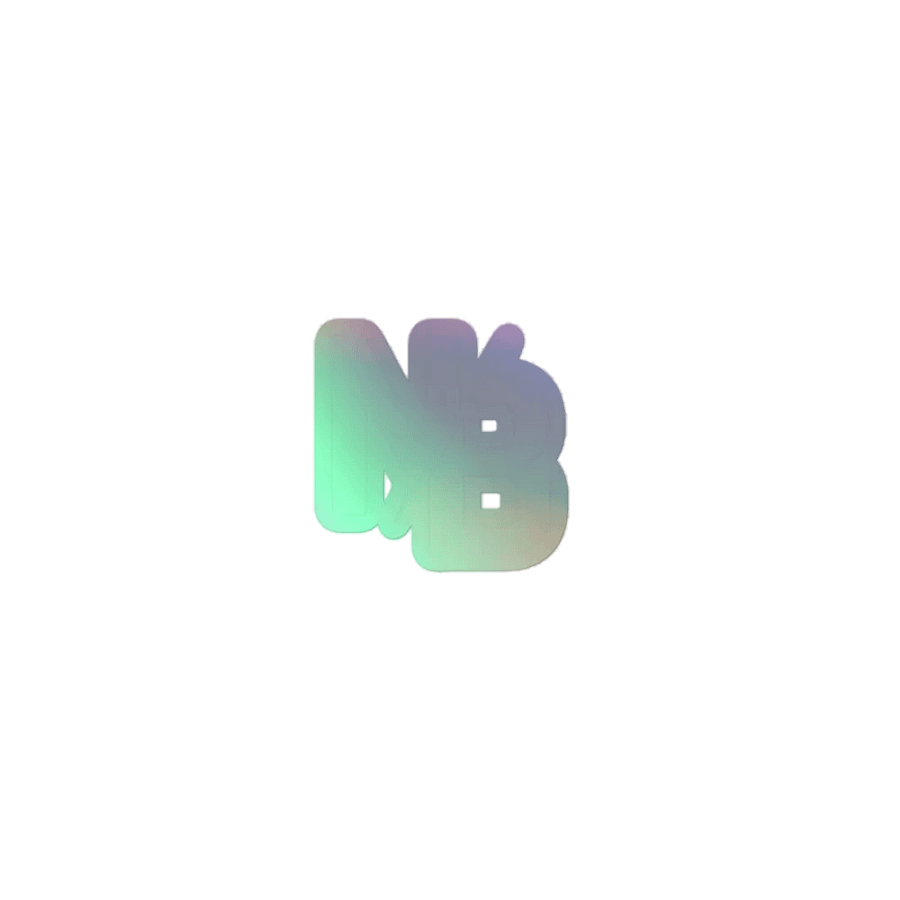Natural Beauty Holographic Sticker product image (1)