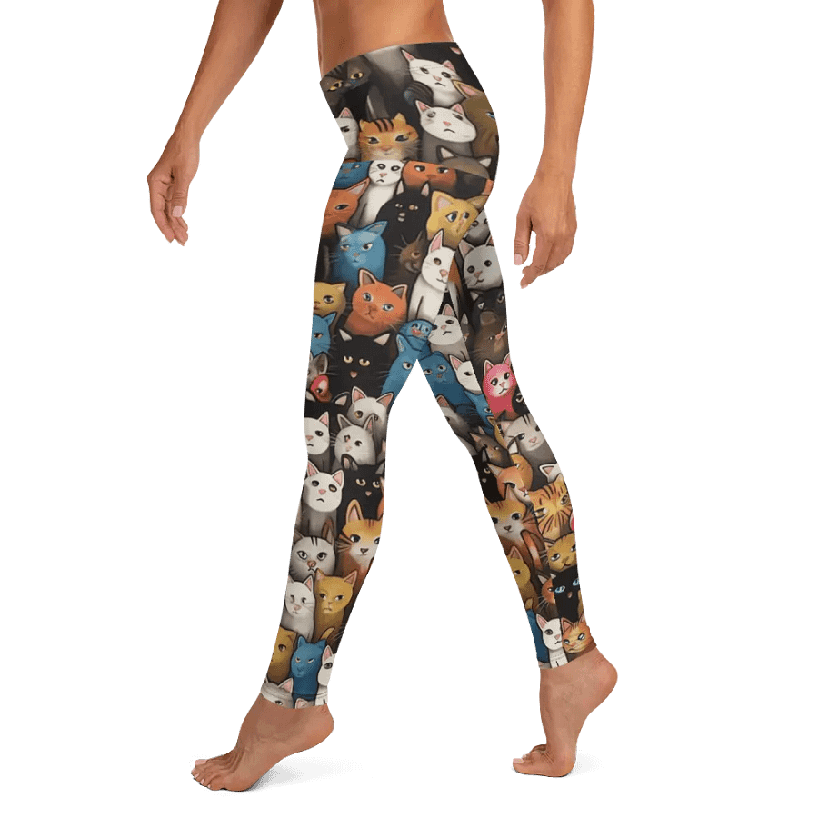 Leggings for Women – Cute Kittens Print for Adorable & Comfortable Style product image (10)