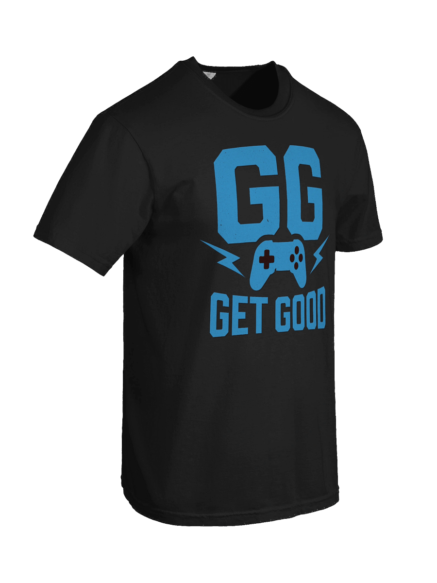 GG Get Good – Blue Gamer Edition Tee product image (5)