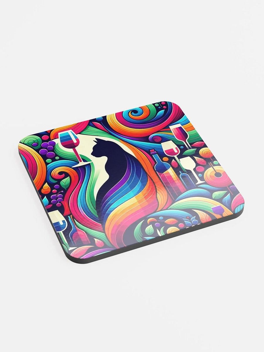 Glossed Cork Coaster 2 product image (2)