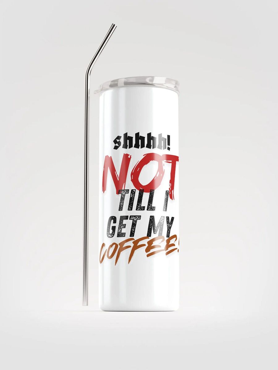 Coffee Lover Stainless Steel Tumbler product image (1)