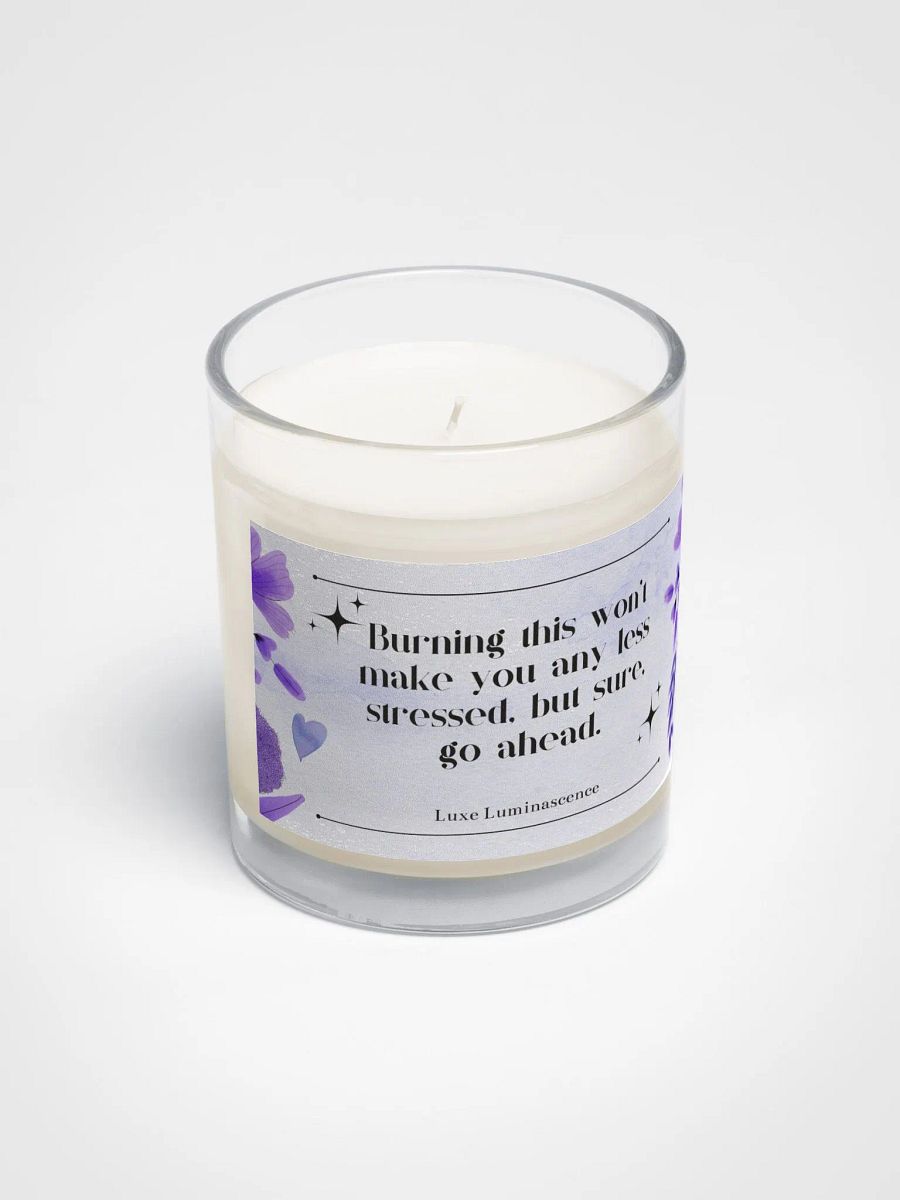 Stress Soothe Funny Quote Candles product image (2)