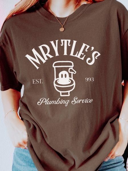 Mrytle Plumbing Vintage Minimalist Shirt product image (27)