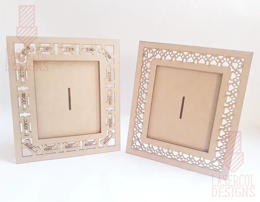 Photo frame (Two Styles) Set 1 - Laser Cut Files product image (6)