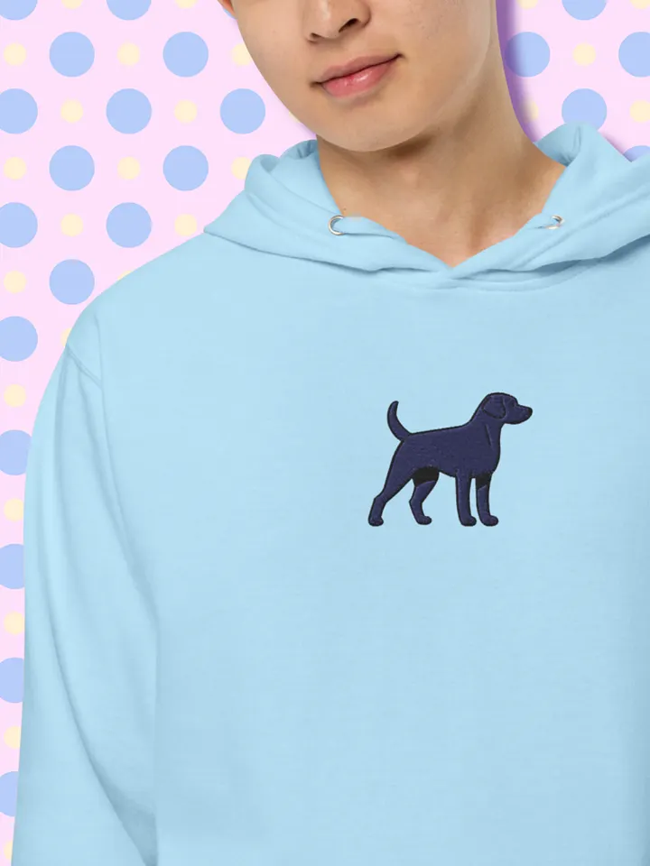 Stylized Labrador Retriever Dog Profile Hoodie product image (2)