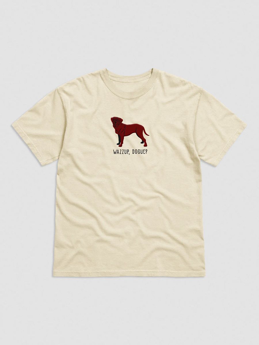 Wazzup, Dogue T-Shirt(Embroidered) of a Dogue de Bordeaux(Chocolate) product image (33)