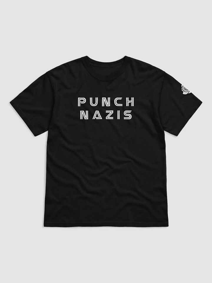 Punch Nazis Heavyweight Tee - A product image (10)