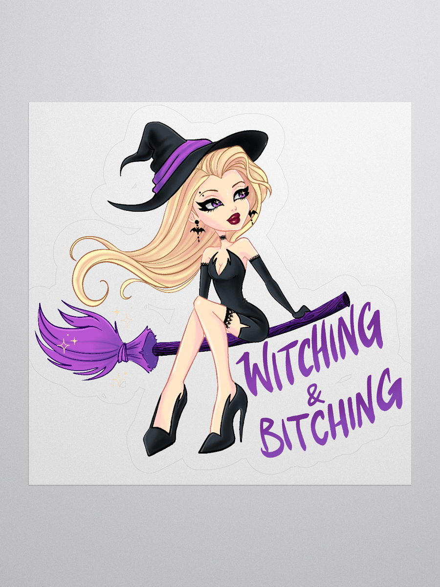 witching & bitching sticker product image (1)