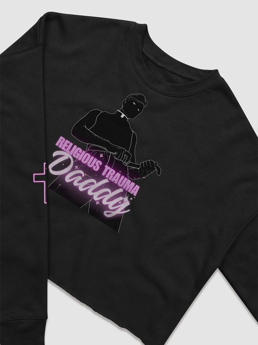 Religious Trauma Daddy | Crop Long Sleeve product image (9)