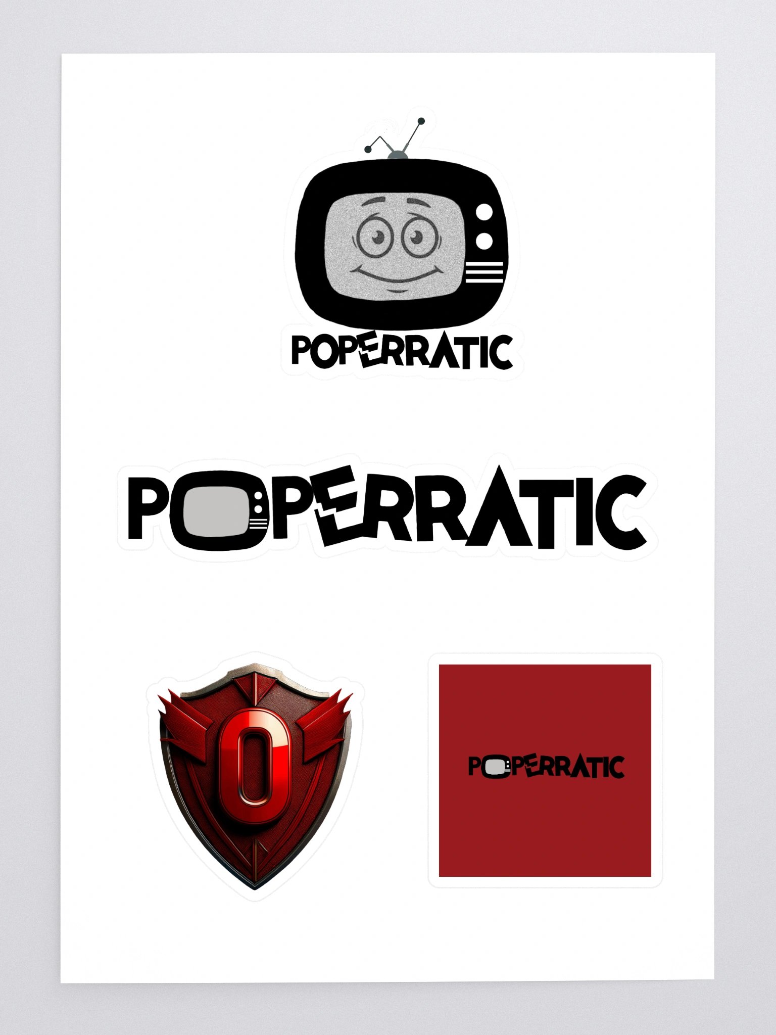 Poperratic Sticker Set product image (3)