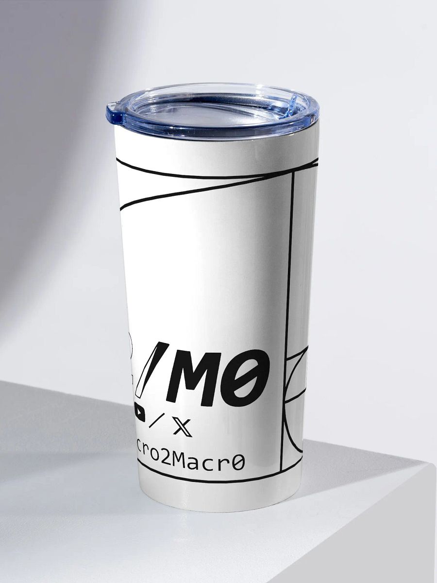 M2/M0 Logo Playful Stainless Steel Tumbler product image (2)