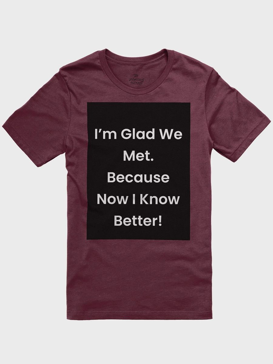 I'm Glad We Met Supersoft T-Shirt product image (1)