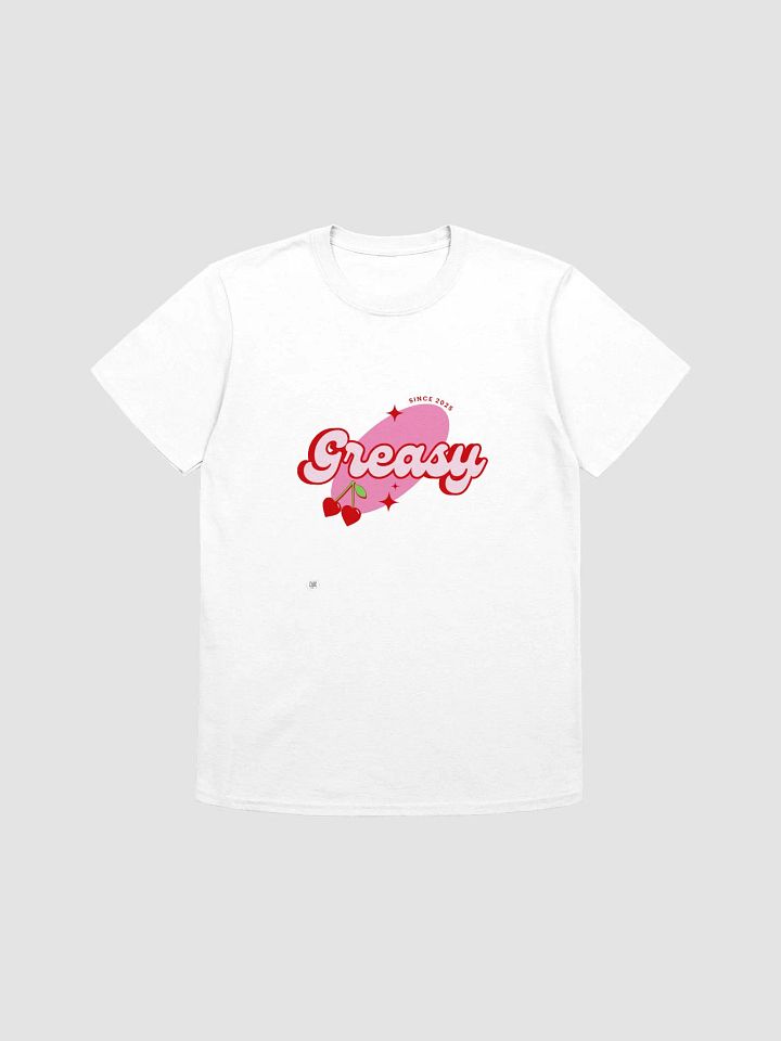 Greasy Cherry Pop Graphic Tee – Playful & Retro Aesthetic Streetwear product image (6)