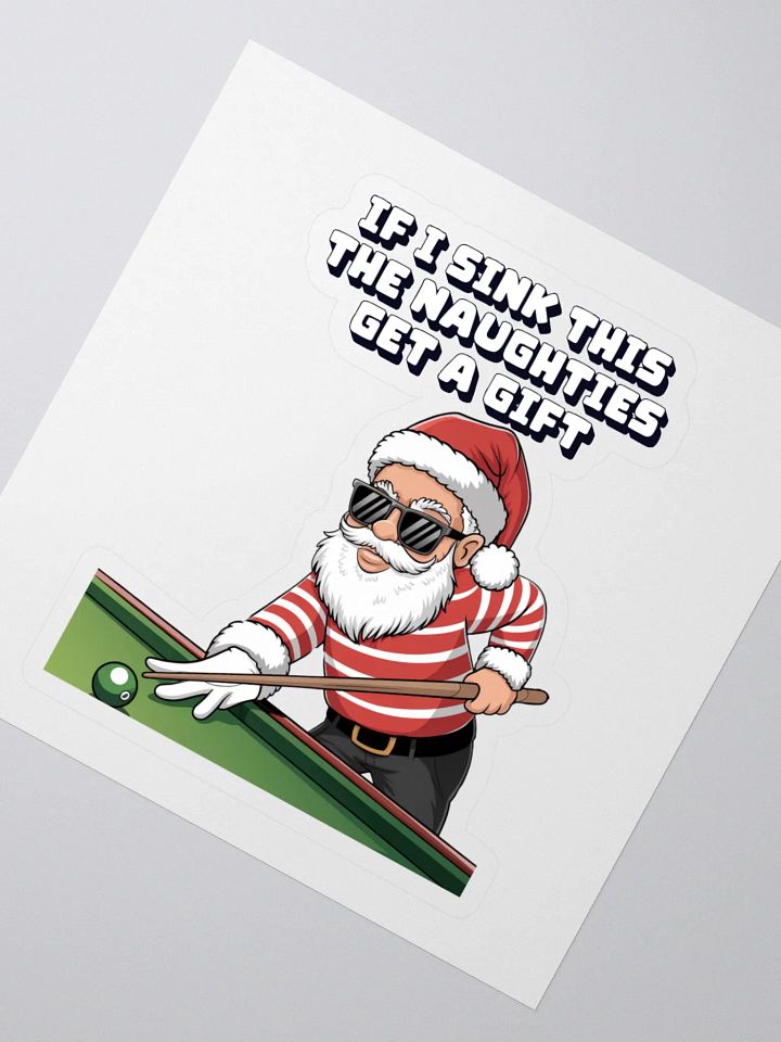 If I Sink This The Naughties Get A Gift - Sticker product image (2)