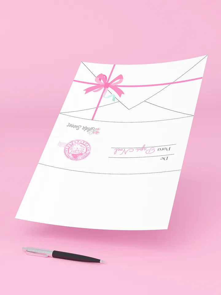 Carta Navidad Papá Noel (Plantilla Digital para imprimir) product image (2)