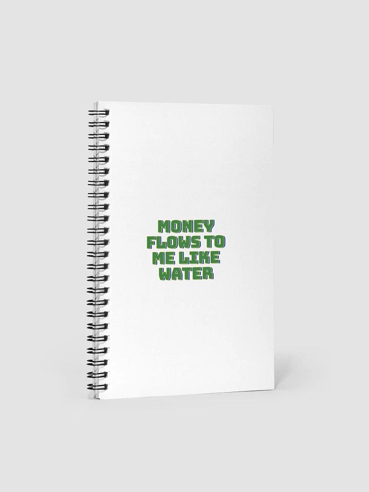 Wealth manifestation Spiral Notebook product image (1)