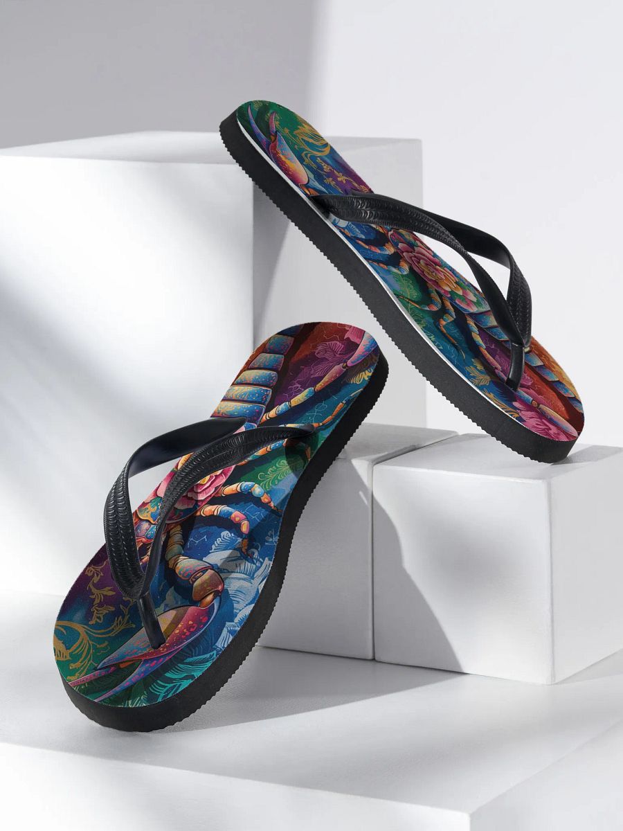 Symmetrical Scorpion Serenade Flip-Flops product image (2)