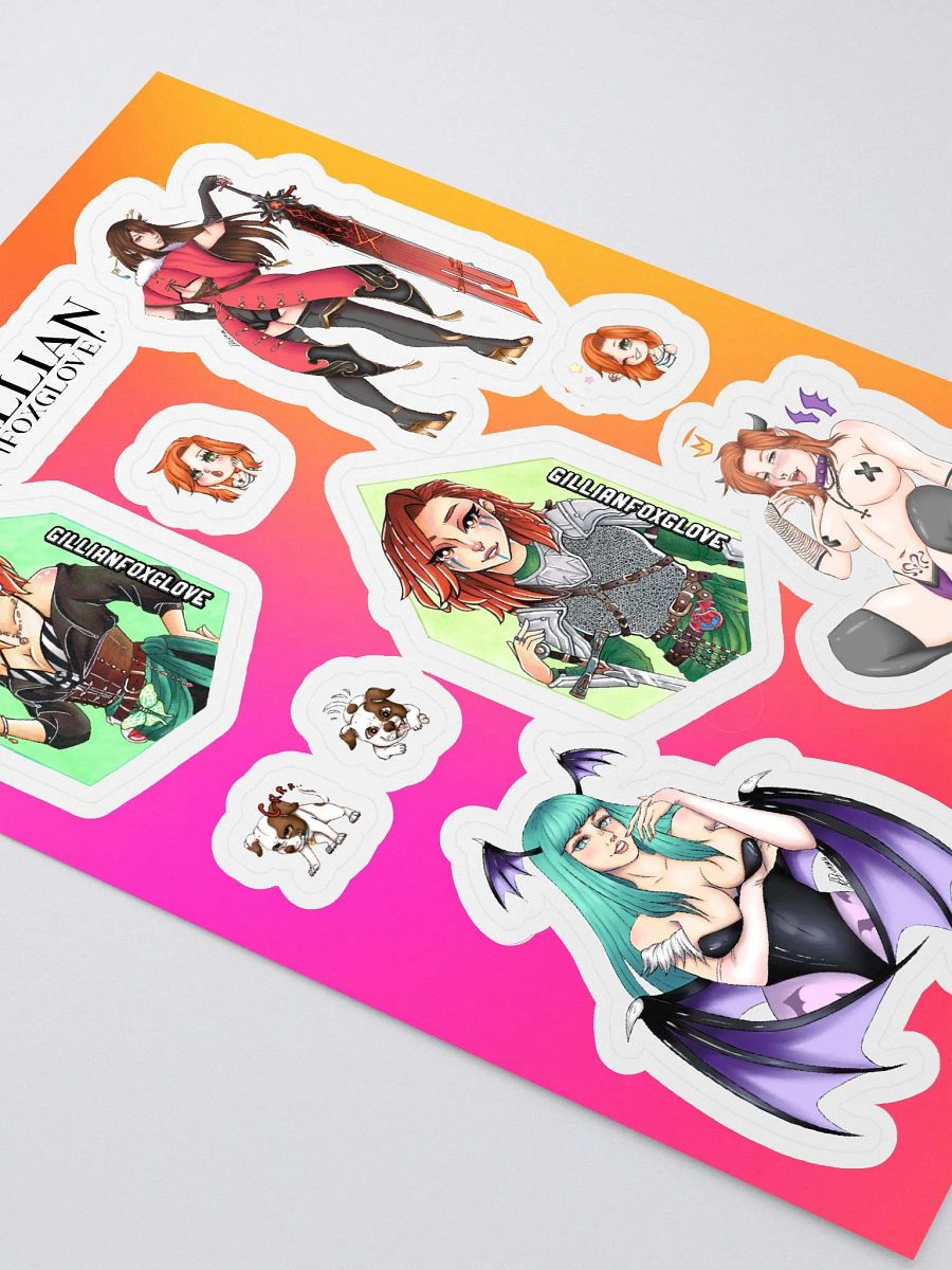 Gillian Foxglove Stickers product image (3)