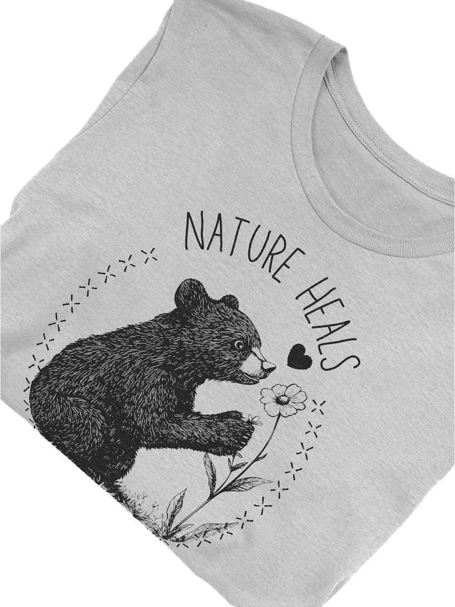 Nature Heals Bear T-Shirt product image (3)