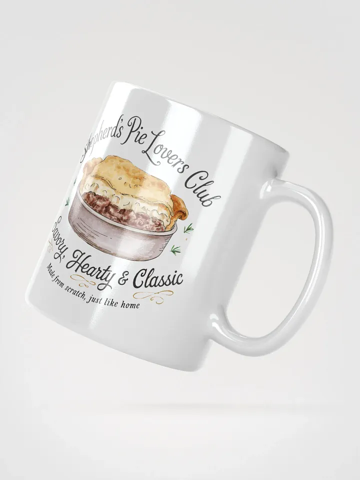 Shepherd's Pie Lovers Club White Glossy Mug product image (5)