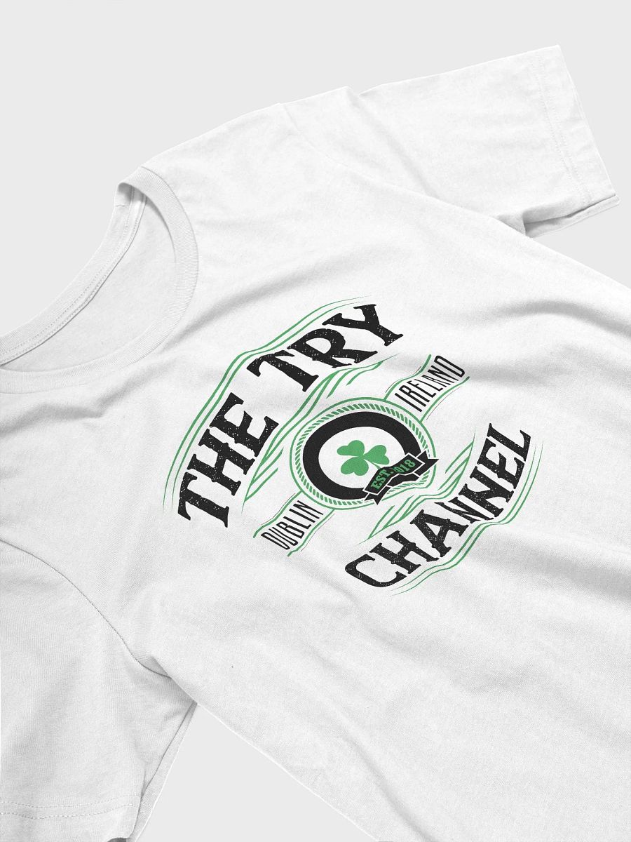 TRY Collegiate Tee - Black Design product image (10)