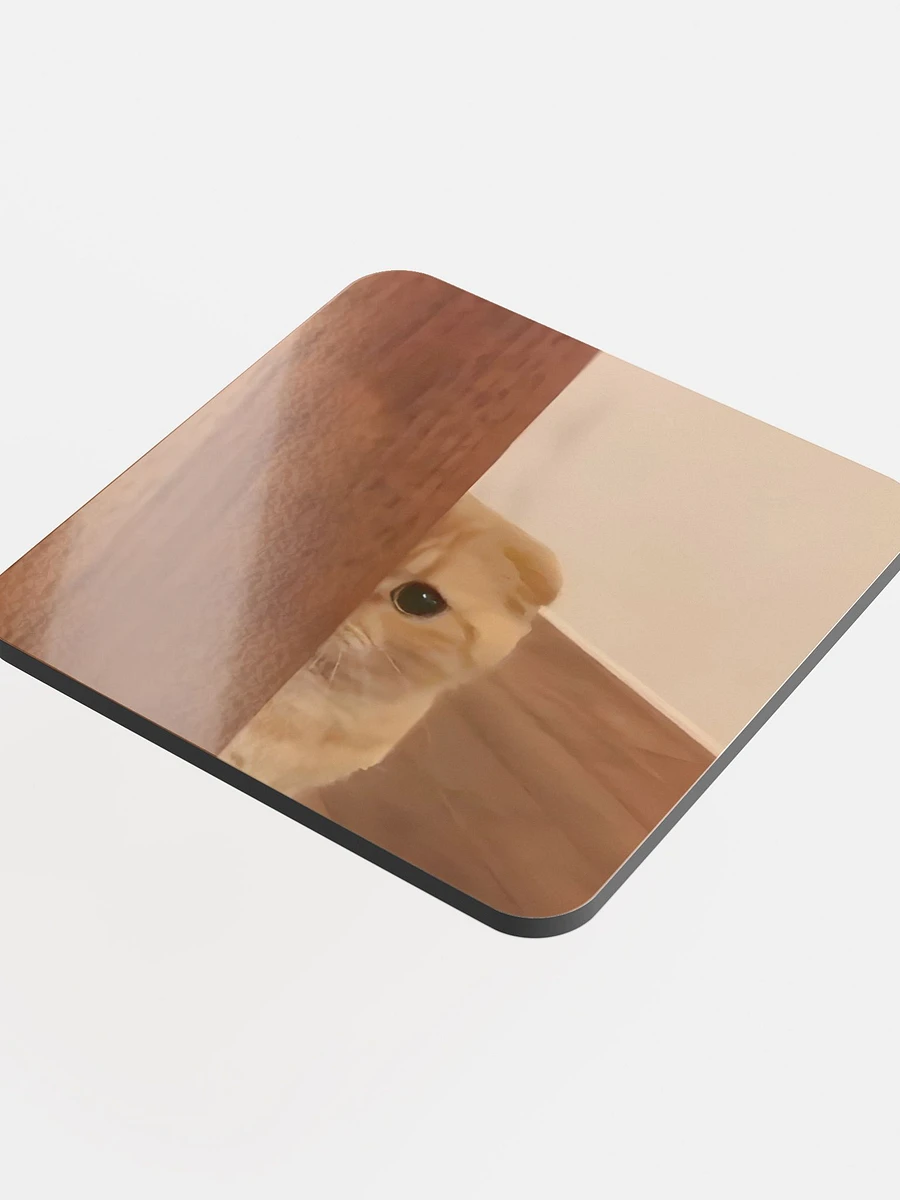 Glossed Cork Coaster: Meme Cats product image (4)