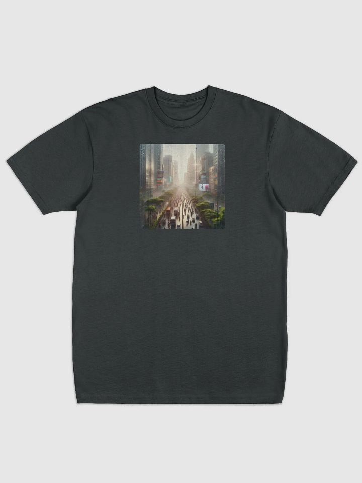 Urban Rainfall Men's Tee | AI Design product image (1)