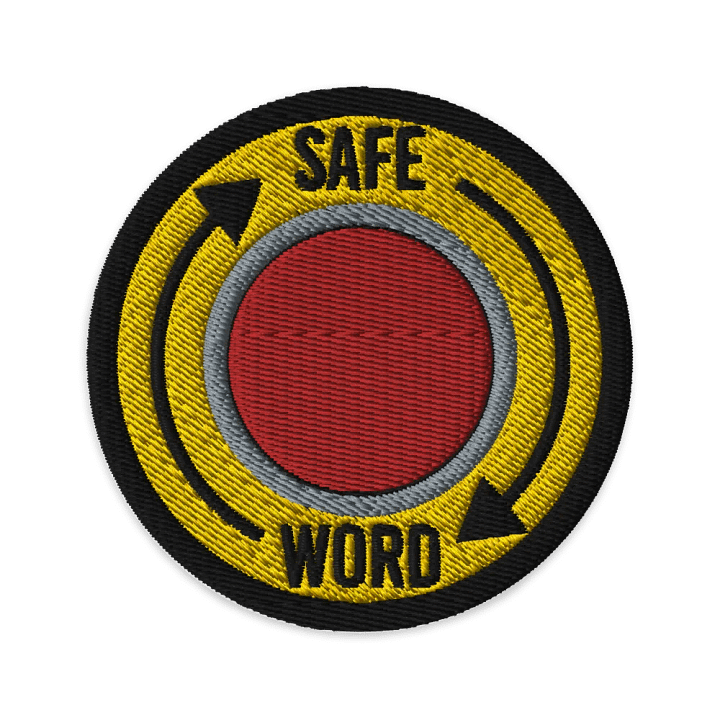 SAFE WORD Emergency Stop Patch product image (1)